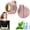 Pink, variant on SQDWYGUO 2026 New Portable Silent Mini Bladeless Electric Fan, Small Clip on Fan Portable for Shirt & Waist, Rechargeable Adjustable 3-Speed Suspended Whirlwind Fans for Outdoor Travel & Office,Pink