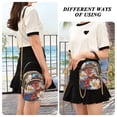 thumbnail image 6 of FORMRS Crossbody Bag for Women Quilted Travel Shoulder Cell Phone Purse with Chain Strap Handbag, Vibrant Floral, 6 of 7