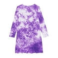 thumbnail image 4 of Spazoro Child Kids Girls Dress, Fall Winter Tie Dye Causal Long Sleeve Dresses for Girls Camouflage Size 11-12 T, 4 of 4