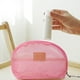 thumbnail image 4 of Neceser de malla portátil | Organizador pequeño transparente para brochas de maquillaje | Neceser ligero de viaje | Tela de pana | Compacto y con múltiples compartimentos para uso diario en viajes,, 4 of 6