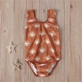 thumbnail image 2 of TOOYOU Girls One-Piece Swimsuit Baby Bathing Suit Swimwear Sun Pattern Swimsuit Sweet Girl Swimsuits For Size 18-24 Months Brown, 2 of 7
