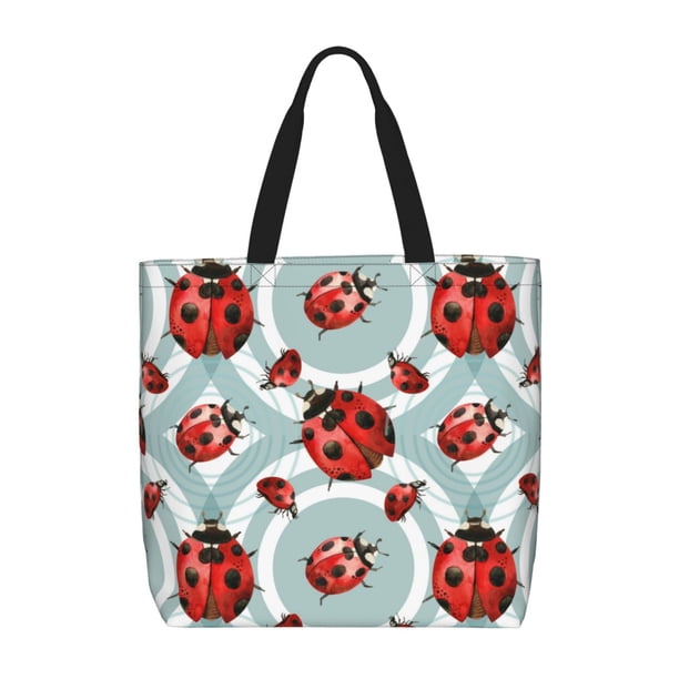 Balery Insects Bolsa de Mano para Mujeres con Cremallera, Bolsa de Gimnasio con Compartimentos, Bolsa para Laptop, Bolsa para Trabajo