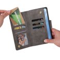 thumbnail image 5 of Case for OnePlus Nord N300 5G Magnetic Leather Zipper Wallet Cover Card Holder, 5 of 5