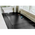 thumbnail image 2 of G-Floor 5 ft x 10 ft Polyvinyl Ribbed Pet Friendly Carpet Protector - Midnight Black, 2 of 6