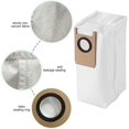 thumbnail image 5 of 5-Pack Replacement Dust Bags Compatible With Eufy Omni S1 Pro Robot Vacuum Cleaner, 5 of 6