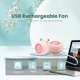thumbnail image 4 of Ventilador de refrigeración manos libres con salida de aire de refrigeración portátil recargable con ventilador sin aspas de 3 velocidades, se puede sujetar con ropa, mini ventilador USB para int, 4 of 5