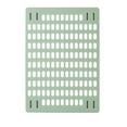 thumbnail image 2 of Pegboard Wall Organizer Simple Multiple Holes Punch Free Self Adhesive Wall Mount Display Pegboard Panel for Kitchen Green Slab, 2 of 5