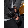 thumbnail image 4 of Dents Silverstone Touchscreen Driving Gloves - Black/Berry, 4 of 6