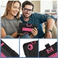 thumbnail image 7 of Dteck Rugged Case for for Onn 8 Inch Tablet Gen 3 (2022 Model:100071483), Heavy Duty Hybrid Shockproof Kickstand Cover Case, Black + Rose, 7 of 7