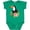 Kelly Green, variant on Inktastic Toucan with Hawaiian Flowers Boys or Girls Baby Bodysuit