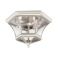thumbnail image 4 of Livex Lighting 7053-02 Monterey/Georgetown 3 Light Ceiling Mount, Polished Brass, 4 of 4