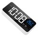 thumbnail image 3 of Reloj despertador LED activado por voz con alarmas duales y batería recargable, perfecto para dormitorio y escritorio, 3 of 8