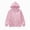 H154-Pink, variant on TOWED22 Unisex Boys Girls Fleece Jacket Lightweight Zip up Active Hoodie Hooded Sweatshirt Kids Spring Fall Jackets Coat,Wine,9-10 Y