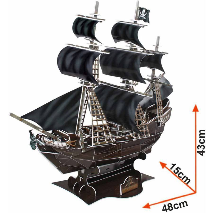 Queen's Anne's Revenge 3D Puzzle - Walmart.com - Walmart.com