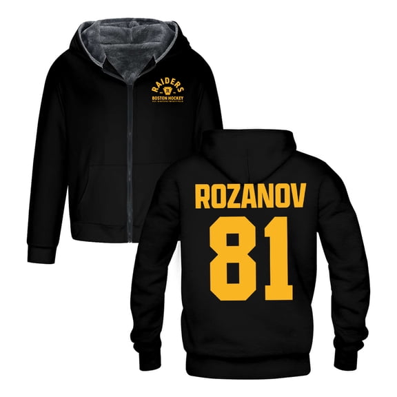 Tv Heated Rivalry Ilya Rozanov Zip Up Hoodie Long Sleeve Jacket Parkas Women Men Outerwear Coat
