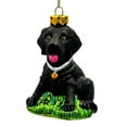 thumbnail image 7 of Black Lab Glass Christmas Ornament, Labrador Retriever Dog Gift, 7 of 7