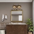 thumbnail image 3 of Livex Lighting Seville Bath in Palacial Bronze with Gilded Accents, 3 of 12