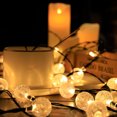 thumbnail image 2 of Amdohai 100LEDs Fairy String Lights Round Bulb Shaped Decorative Hanging Lights Waterproof Copper Wire Lights Garden Patio Landscape Backyard Lighting for Wedding Party Outdoor, 2 of 8