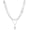 style3, variant on Two Piece Y2k Irregular Starlight Necklace for Women Snake Bone Chain Pendant Jewelry Collar Chain Blue