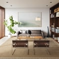 thumbnail image 6 of Plimpton 76" 1 Light Arc Floor Lamp - Espresso Wood and Brushed Nickel, 6 of 12