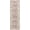Blue, Light Rose / Bindi, variant on BoutiqueRugs Brend Farmhouse Runner Rug - Beige, Blue - 2'7" x 7'3" Runner