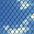thumbnail image 3 of vidaXL Chain Link Fence Privacy Screen Mesh Shade Fence Gate with Posts Steel, 3 of 8