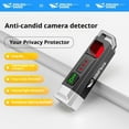 thumbnail image 3 of Flashlight for Hidden Camera Detection, 6.5*2cm, ABS Material, USB Charging, Multiple Lighting Modes, 3 of 8
