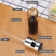 thumbnail image 5 of Botella de spray Irfora Rociador de aceite de oliva de 100 ml, botella de spray Mister, dispensador de aceite recargable para cocinar, ensalada de barbacoa, hornear, asar, asar, botella de s Irfora Botella de spray, 5 of 5