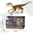 thumbnail image 2 of Dinosaurio De Juguete Eléctrico Dinosaurio Con Control Remoto Para Niños Con Luz Led Y Sonido Dinosaurio Caminar Y Rugir Regalo Para Niños Guardurnaity FN006368-00, 2 of 6