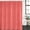 Coral Pink, variant on Beige Solid Color Shower Curtain Set - Long 72" x 84" Washable Bathtub Curtain with 12 Hooks, Abstract Woven Texture Vintage Minimalist Waterproof Fabric Stall Shower Curtains for Bathroom Décor
