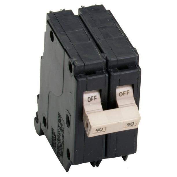 Eaton CHF240CS 40 Amp Cutler Hammer Two Pole Circuit Breaker Walmart
