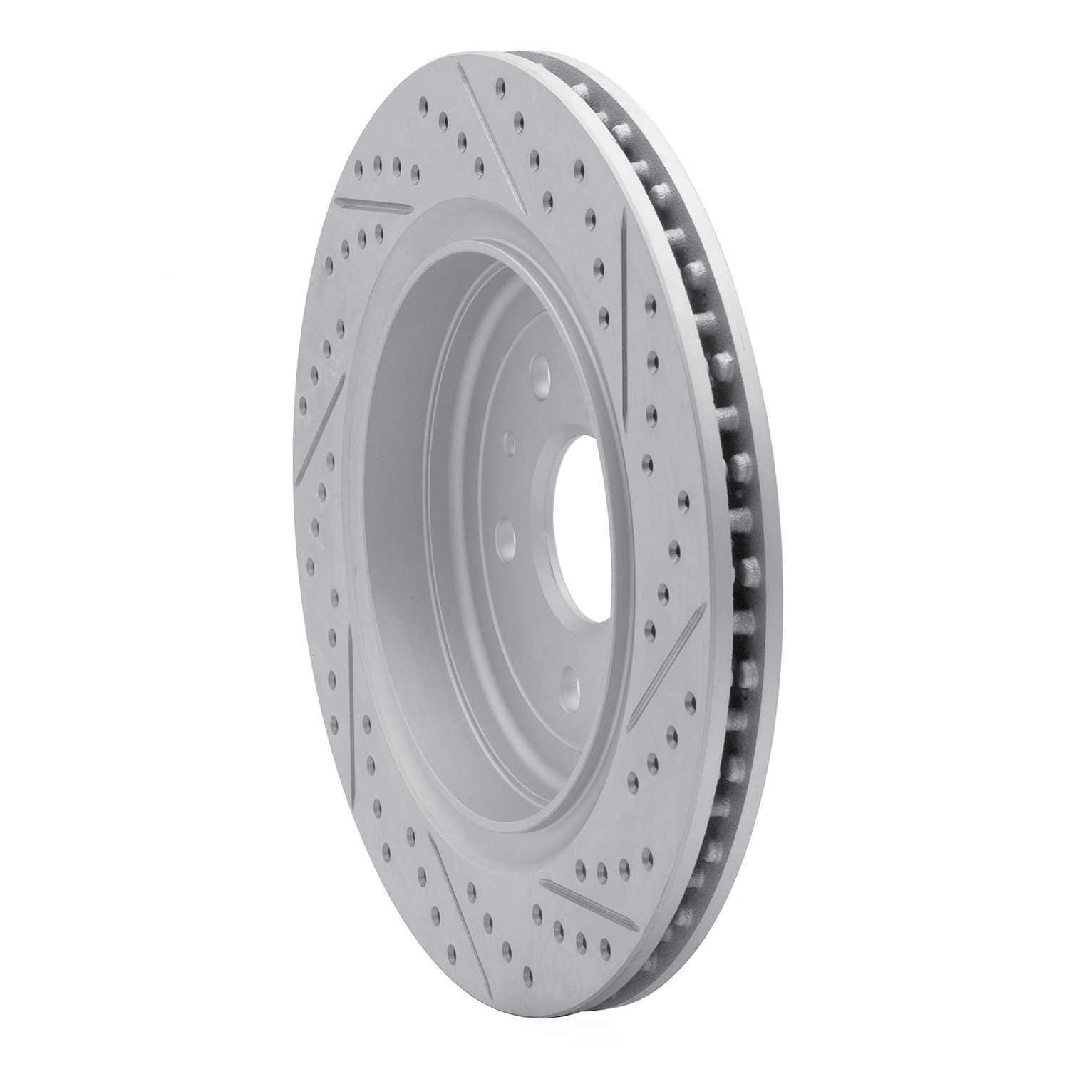 Dynamic Friction Company 830-47069R DFC Geoperformance Rotor - Drilled and Slotted