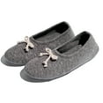 thumbnail image 3 of DODOING Women's Memory Foam Slippers House Shoes Breathable Ballerina Cotton Slippers Anti-Skid House Slippers Shoe, 3 of 8
