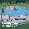 thumbnail image 5 of Bestway Steel Pro MAX 15'x42" Metal Frame Above Ground Pool Set w/ Pump, Ladder, & Cover, 5 of 9