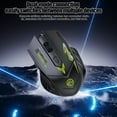 thumbnail image 5 of Wireless Bluetooth Mouse 6-Key 2.4G Dual Mode Adjustable DPI Type-C Fast Charging Silent Office Gaming Mute Portable Ergonomic for Laptop Computer Tablet Mobile Device, 5 of 5