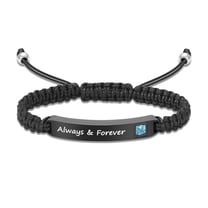 Urn Bracelet for Ashes Cremation Jewelry Braided Adjustable Ashes Bracelets for Men Women Cremation Manmade Braided Urn Bracelet for Ashes