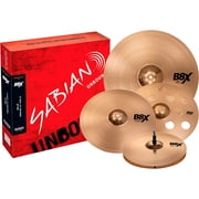 Mapex Armory Series 6-Piece Studioease Shell Pack Fast Toms With 22 Bass Drum and Sabian B8X Cymbals Tanzanite Burst