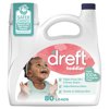 Dreft Liquid Laundry Detergent for Toddlers, tackles 100% of common toddler stains, Laundry Detergent, 105 fl oz, 80 Loads