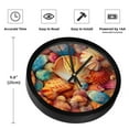 thumbnail image 3 of Shell 9.8-Inch Round Wall Clock, Silent Non-Ticking Digital Clock, Battery Operated, Easy-to-Read for Bedroom Living Room Kitchen Bathroom, Home Decor Wall Clocks, 3 of 6
