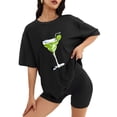 thumbnail image 2 of Women T Shirts and Men Shirt Oversized Shirts Cool Graphic Tees for Men Vintage Streetwear Sweat Casual Shirt L, 2 of 5