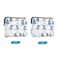 thumbnail image 7 of FORMRS 15-15.6 inch Laptop Sleeve Case Soft Carrying Quilted Computer Bag Cover, White Snowman, 7 of 7