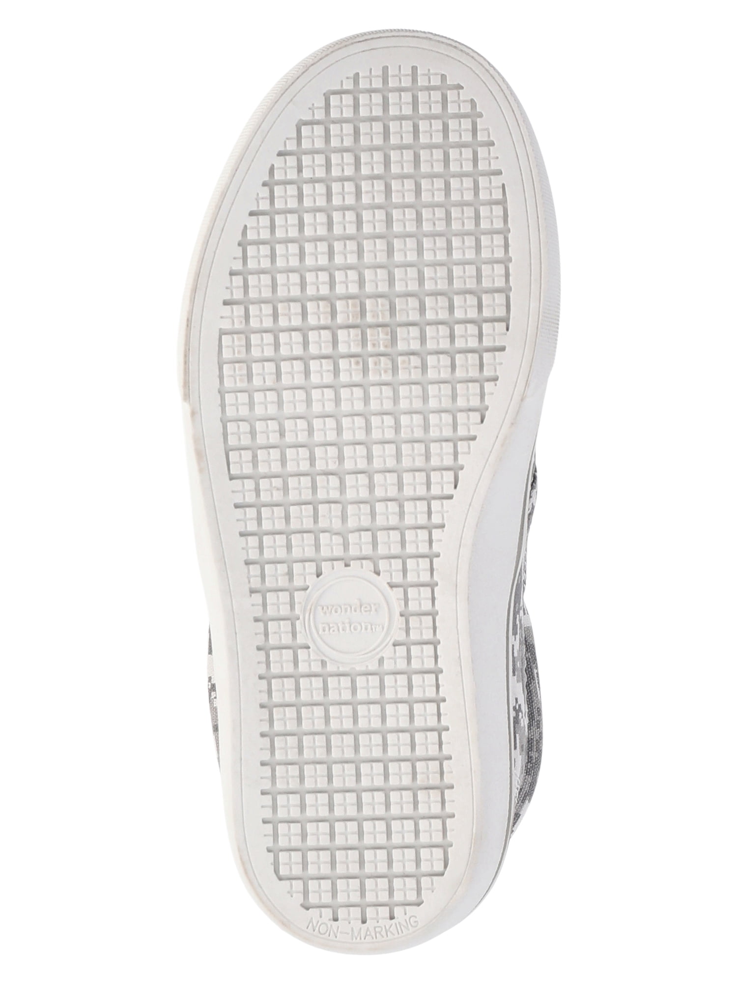 Wonder Nation Toddler Boys Casual Slip On Sneakers