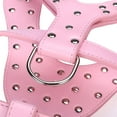thumbnail image 3 of IDEANATEGRATE Arnés Para Terrier En Rosa Con PU Flexible Para Uso Cómodo Y En Paseos, 3 of 7