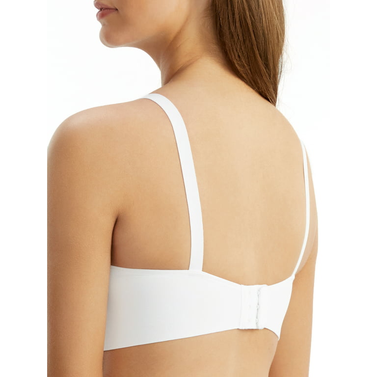 Women's Warner's RM3741A Elements of Bliss Wire-Free Contour Wide Band Bra  (White 40B)