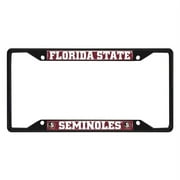 Florida State University License Plate Frame - Black