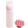 thumbnail image 1 of 2 Sets Root Comb Applicator Bottle with Head Massage Comb Hair Coloring Comb Bottle, 1 of 8