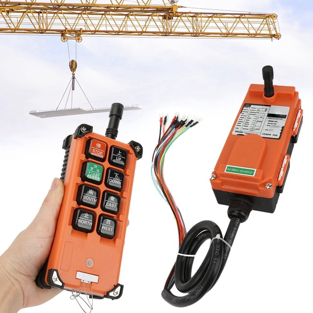 Transmisor de control remoto Jadeshay Receptor de polipasto Control remoto inalámbrico Polipasto eléctrico