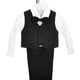 thumbnail image 3 of Conjunto de Esmoquin Formal para Bebé Niño Dressy Daisy 5 Piezas 18 Meses Negro, 3 of 7