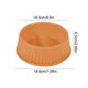thumbnail image 3 of RKSTN Cat Bowls Round Plastic Pet Bowl, Plastic Pet Eating Bowl, Easy to Clean Cat Dog Eating Bowl Orange, 3 of 6