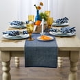 thumbnail image 4 of DII 2-Tone Ribbed Table Runner 13x108", 4 of 5